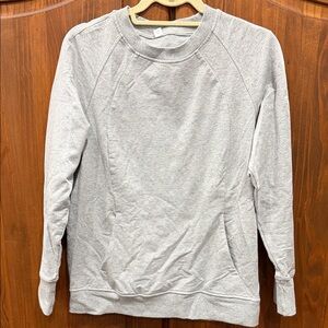 Lululemon Scuba Crew Heather Grey Sweatshirt